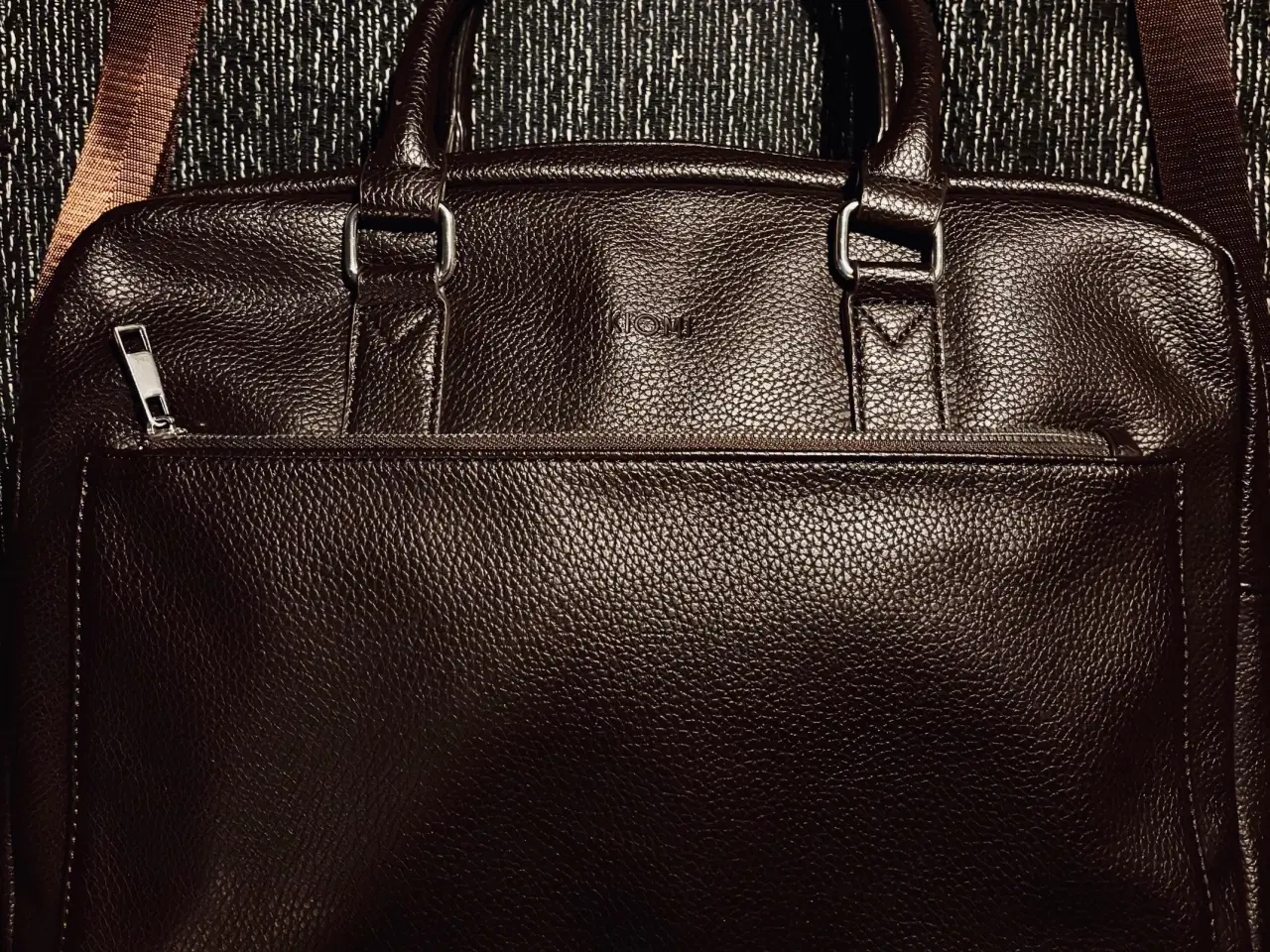 Billede 1 - Kiomi - Unisex computertaske i Kunstlæder