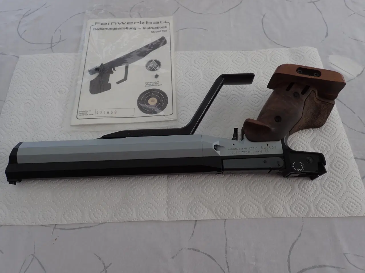 Billede 3 - Luftpistol Feinwerkbau model 100 match