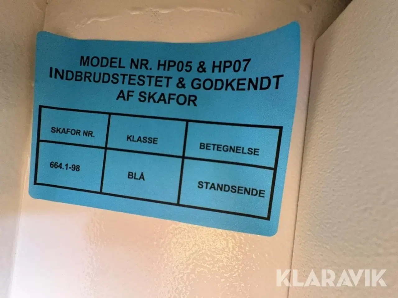 Billede 7 - Sikkerhedsskab / jagt skab