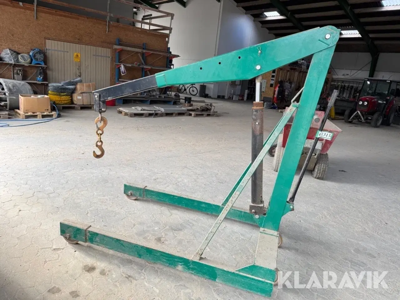 Billede 8 - Værksteds-/motorkran Compac Hydraulik A/S CC 15 P