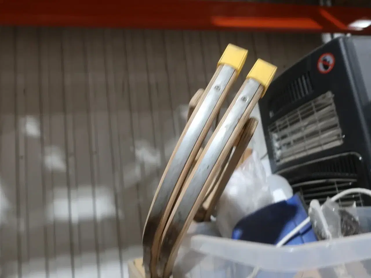 Billede 4 - Palle med varmeovn, malersprøjte m.m.