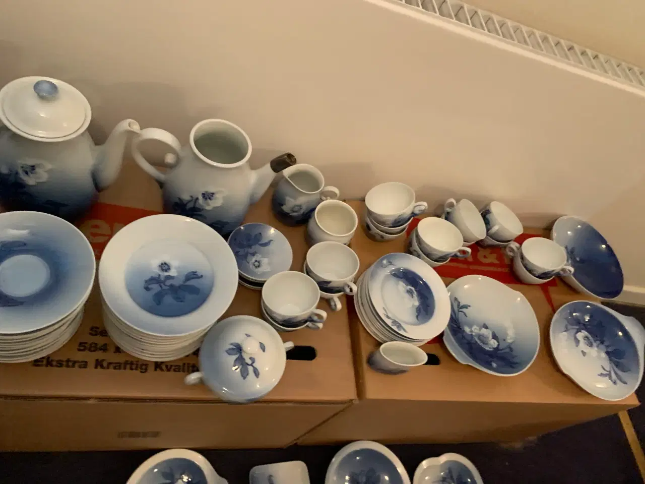 Billede 20 - Fint Julerose stel