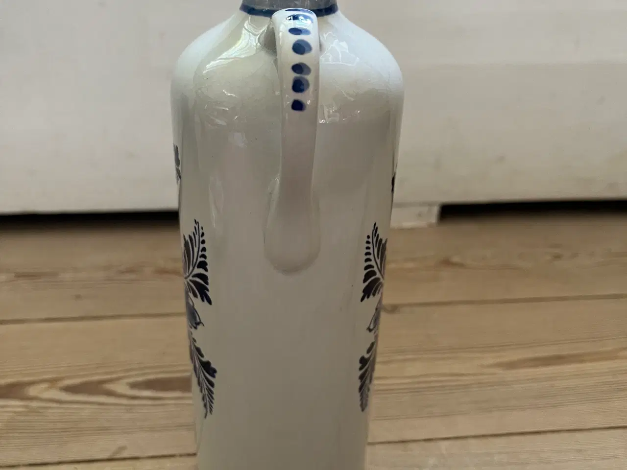 Billede 4 - Delft kande / flaske med tekst