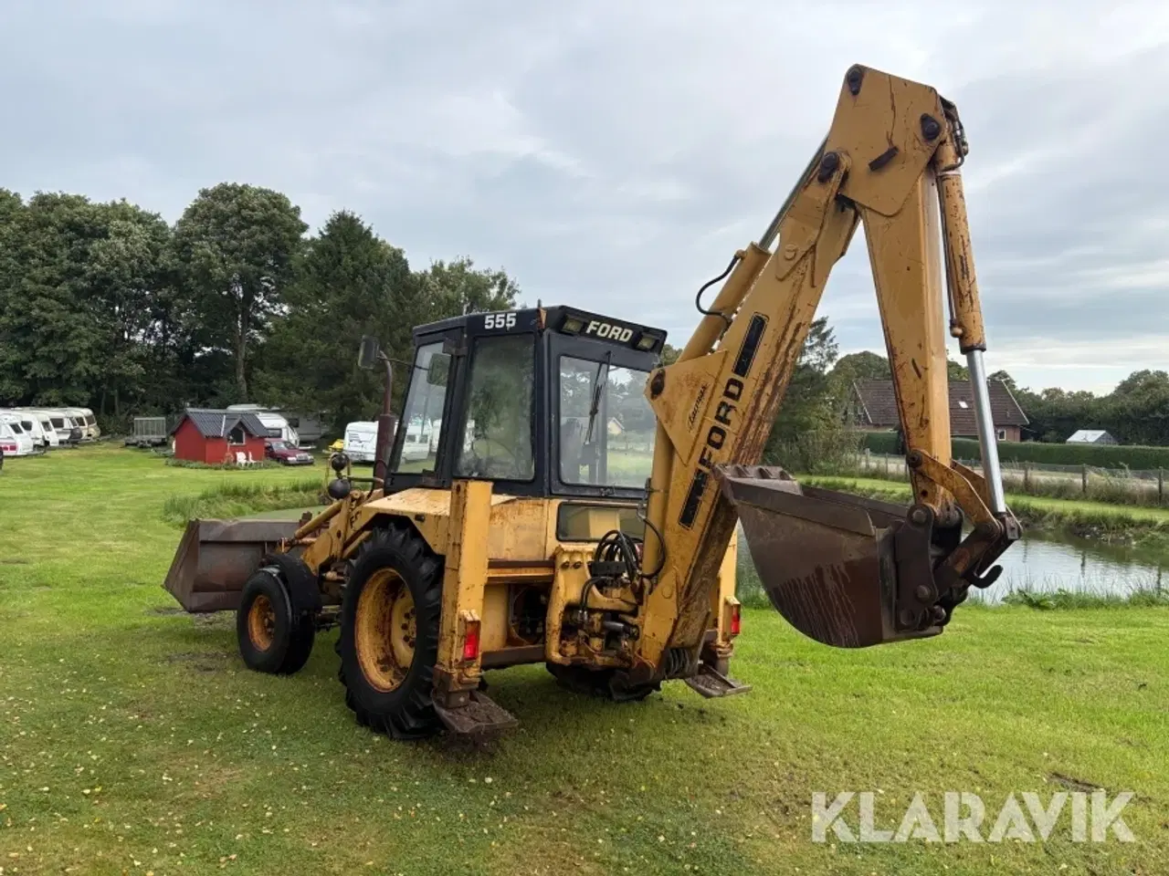 Billede 4 - Rendegraver Ford 555 DF6A14