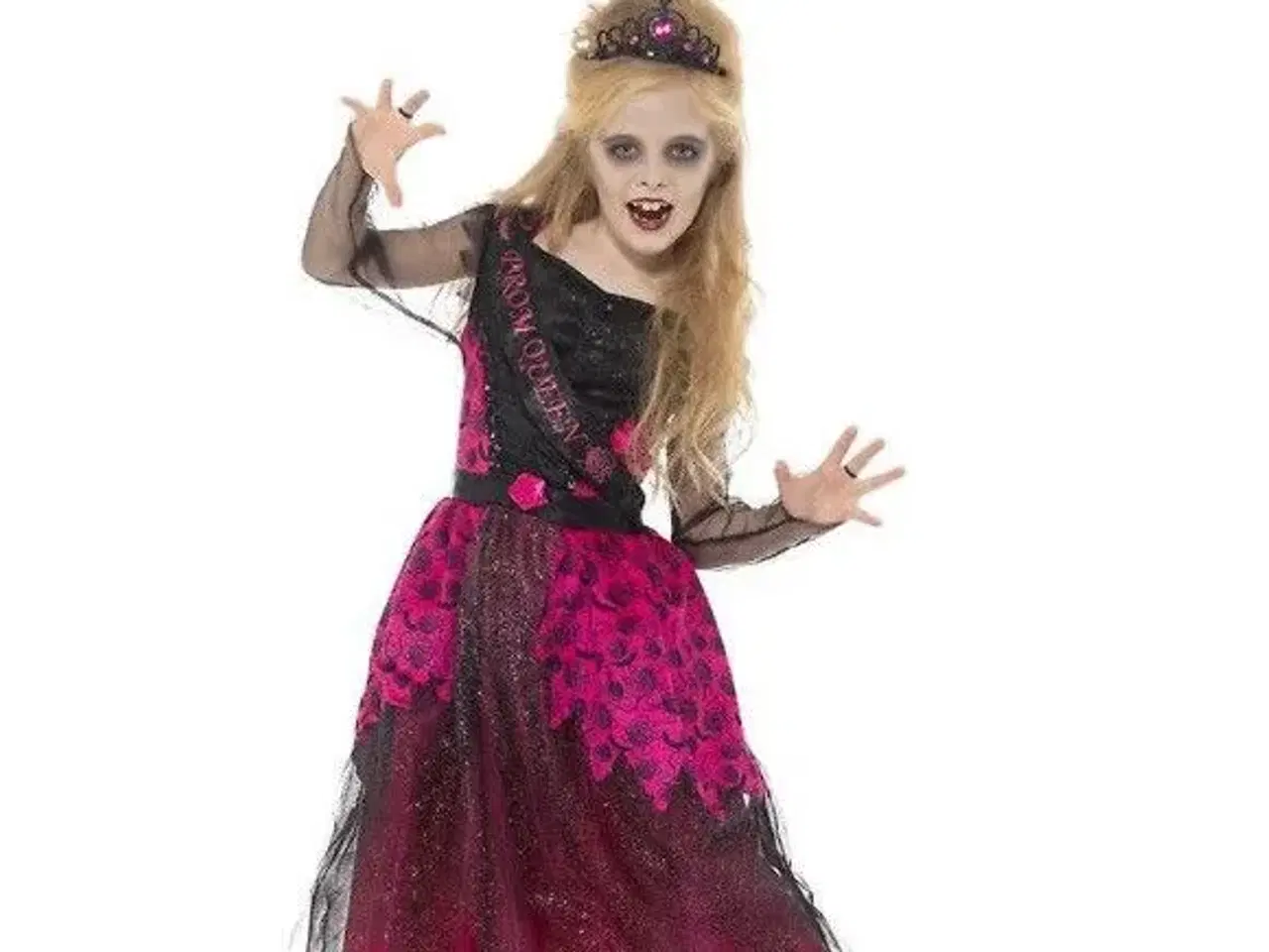Billede 1 - Udklædningstøj, Delux Gothic Prom Queen