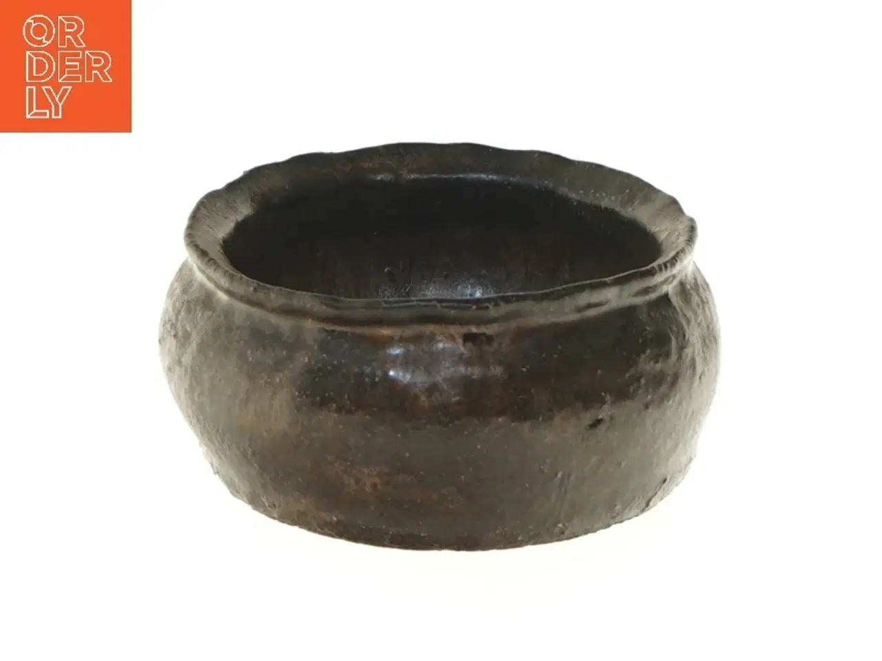 Billede 1 - Lille keramisk krukke (str. Ø 11 cm)