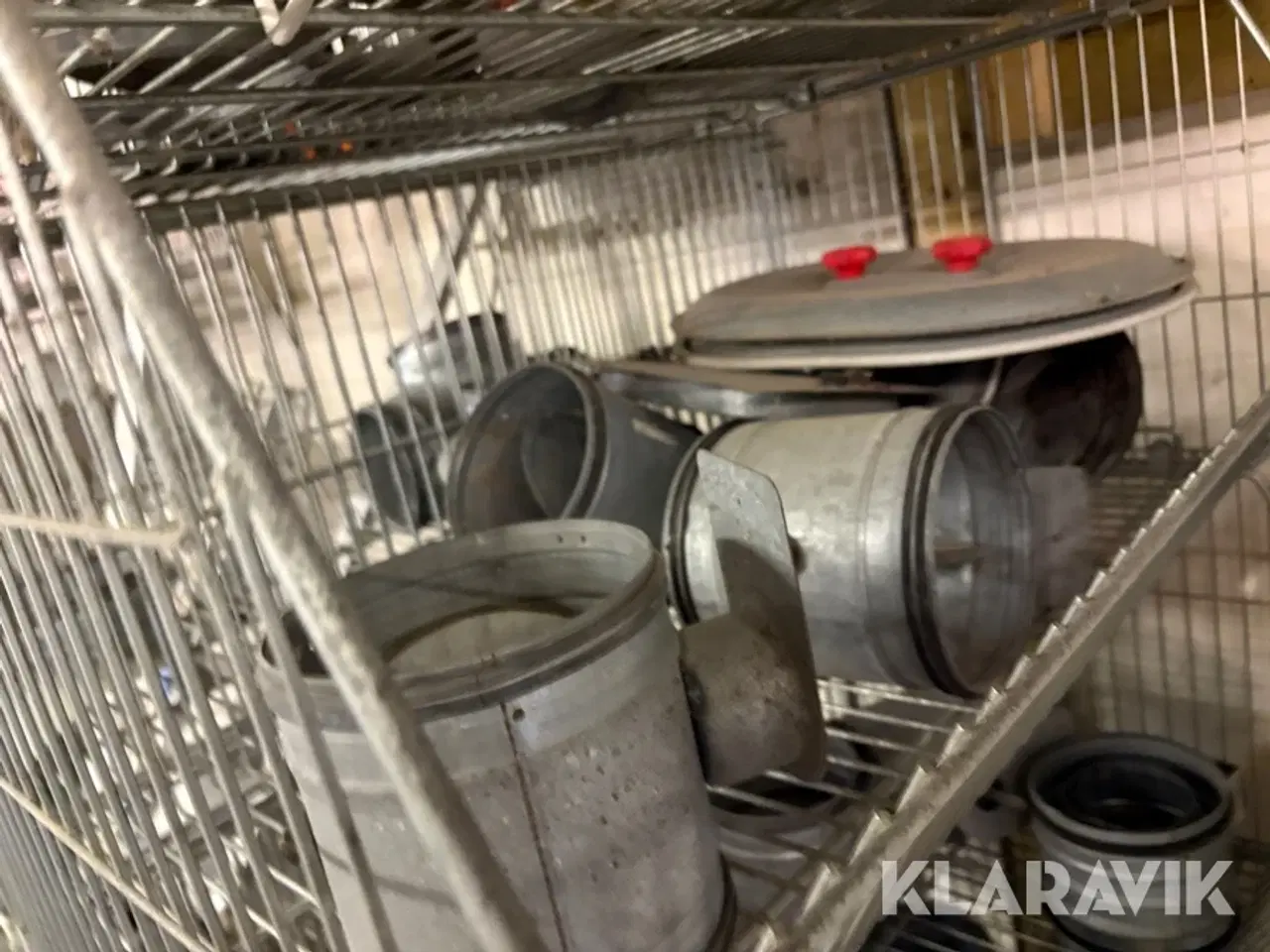 Billede 12 - Lot med ventilationsdele og rør