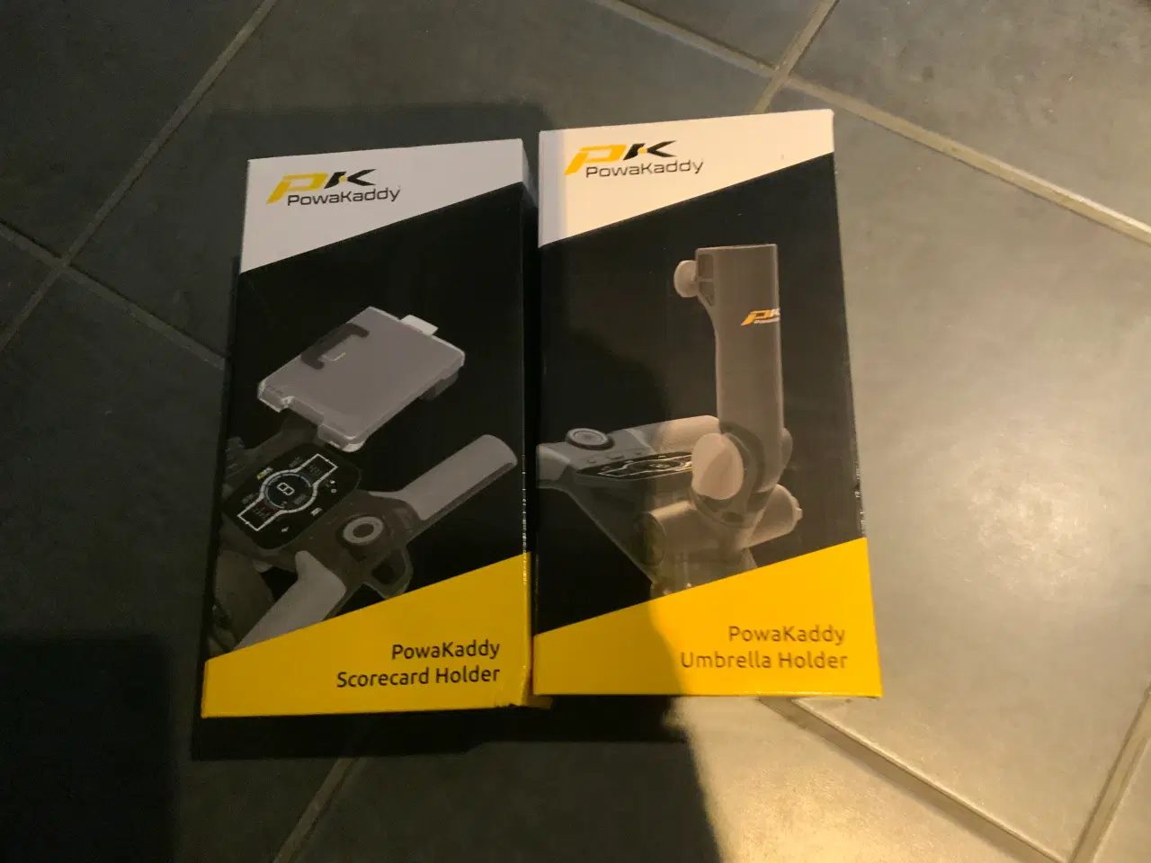 Billede 1 - PowaKaddy scorekort- og paraplyholder 