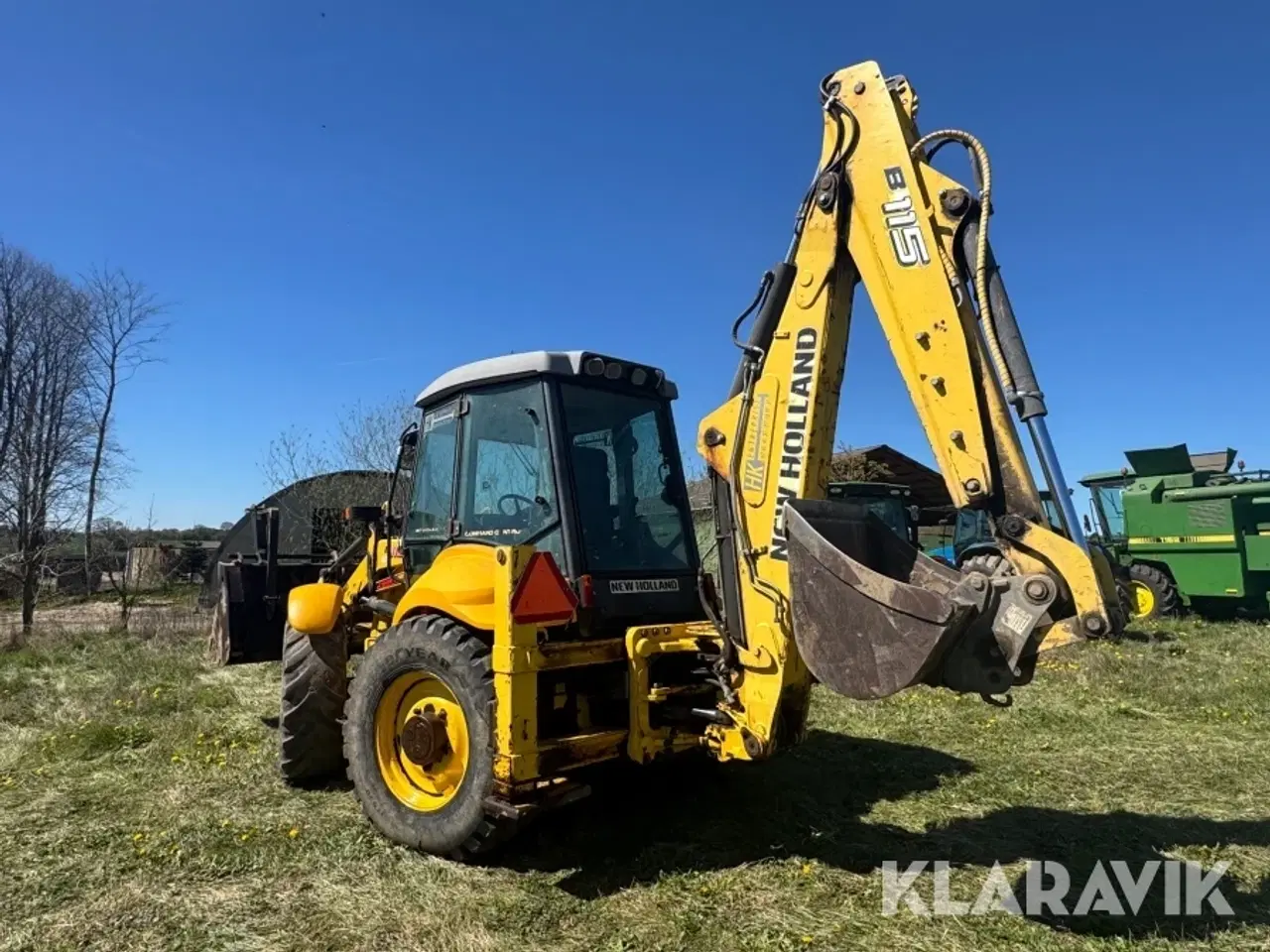 Billede 2 - Rendegraver New Holland B 115 - 4PS