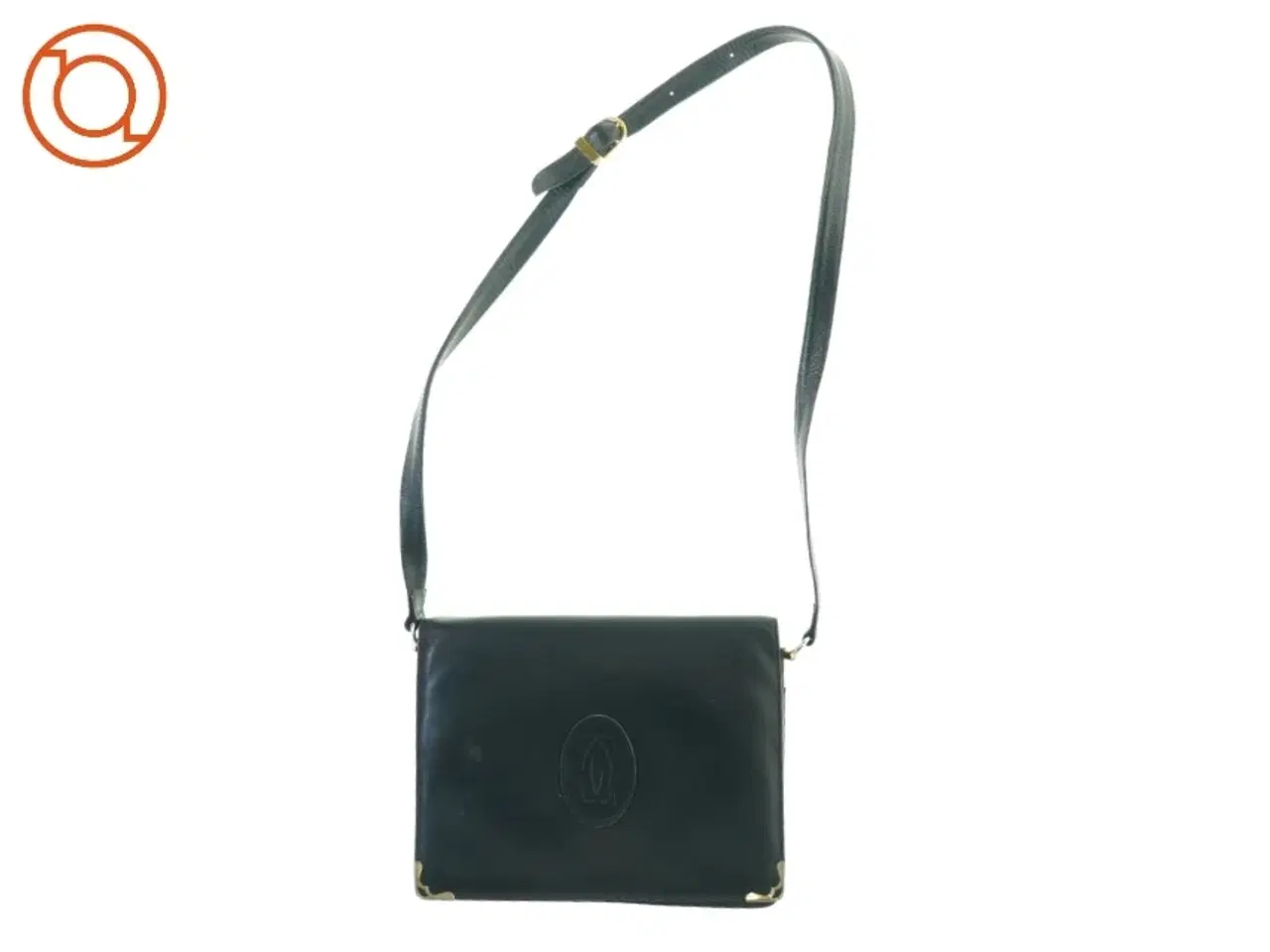 Billede 1 - Vintage Must de Cartier Crossbody Læder Taske (str. 24 x 19 cm)