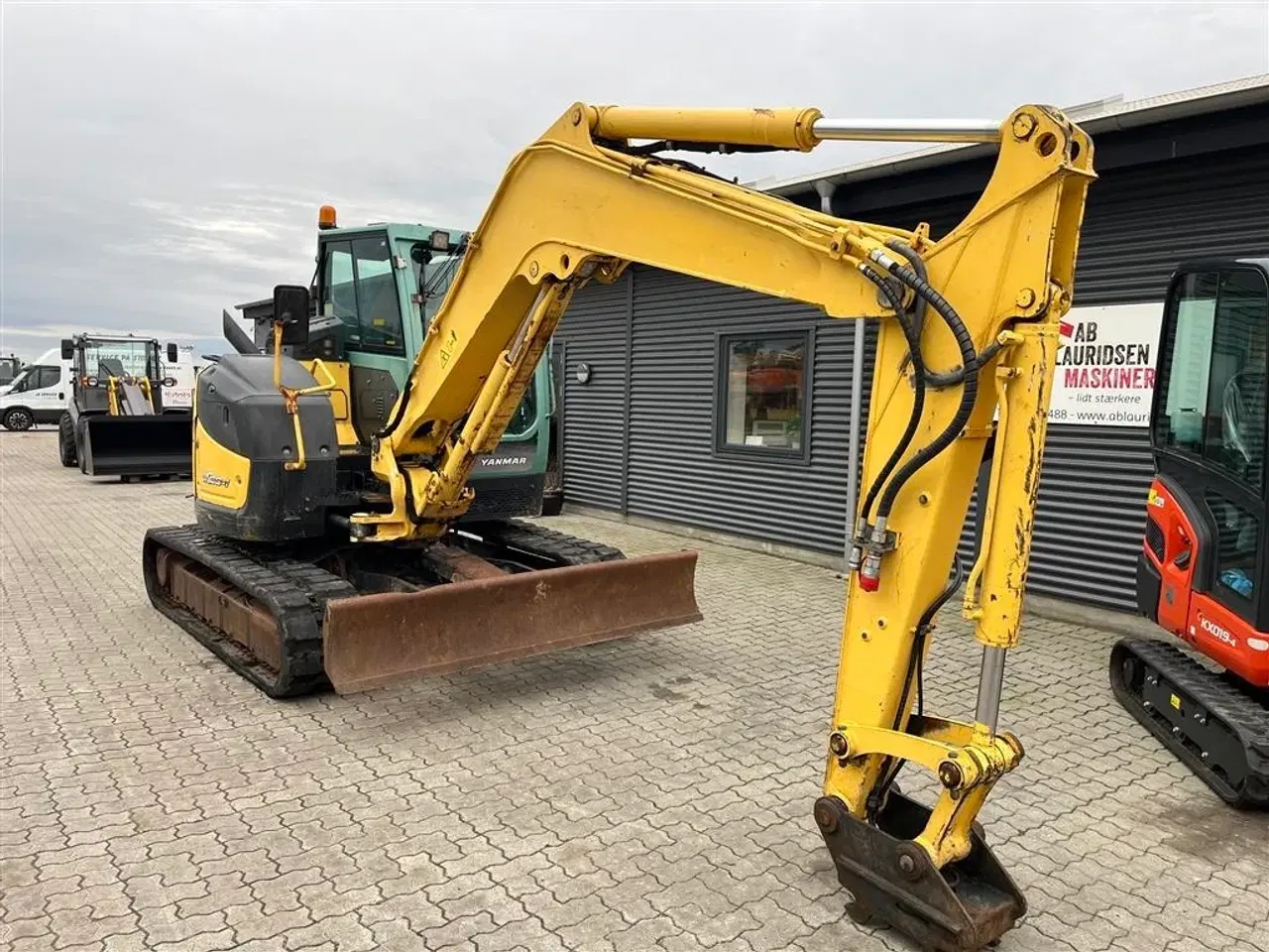 Billede 2 - Yanmar ViO80 -1A 8tons maskine med hydraulisk hurtigskifte