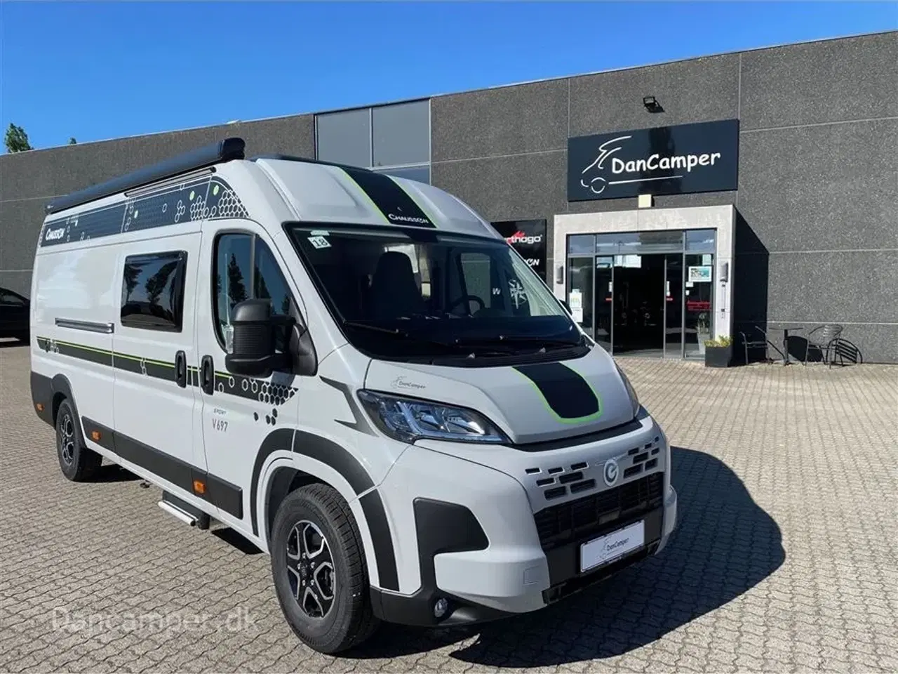 Billede 1 - 2025 - Chausson V697 Sport Line TILBUDSPRIS kr. 875.400,- SPAR kr. 17.000,- Super vintercamper, 140 HK, 9-trins automatgear, Tilbehørs-, Connect-, Pack Look- og Artic pakke.