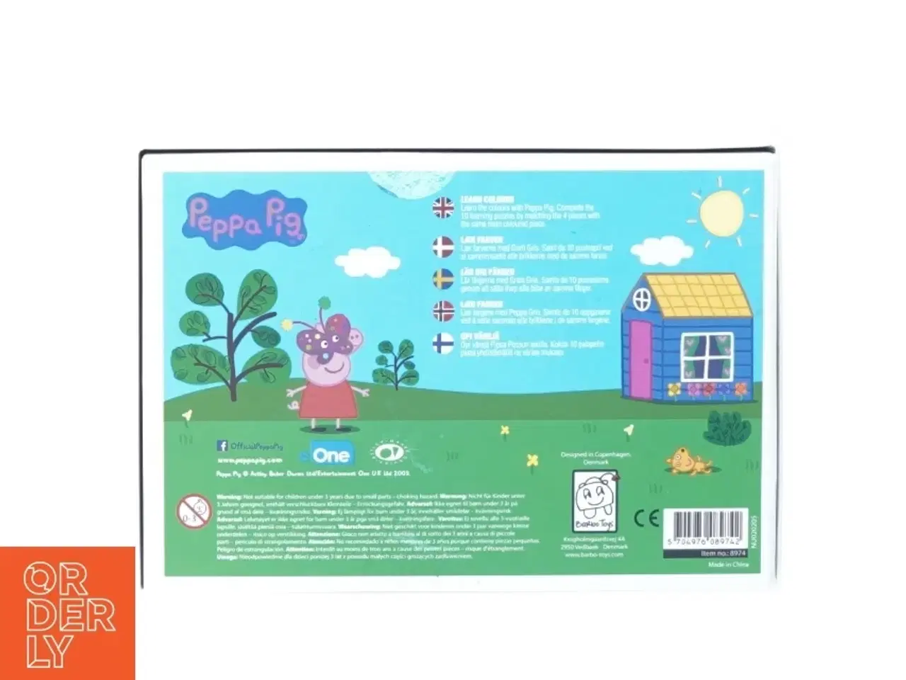 Billede 3 - Gurli gris "lær farverne" fra Barbo Toys (str. 20 x 14 cm)