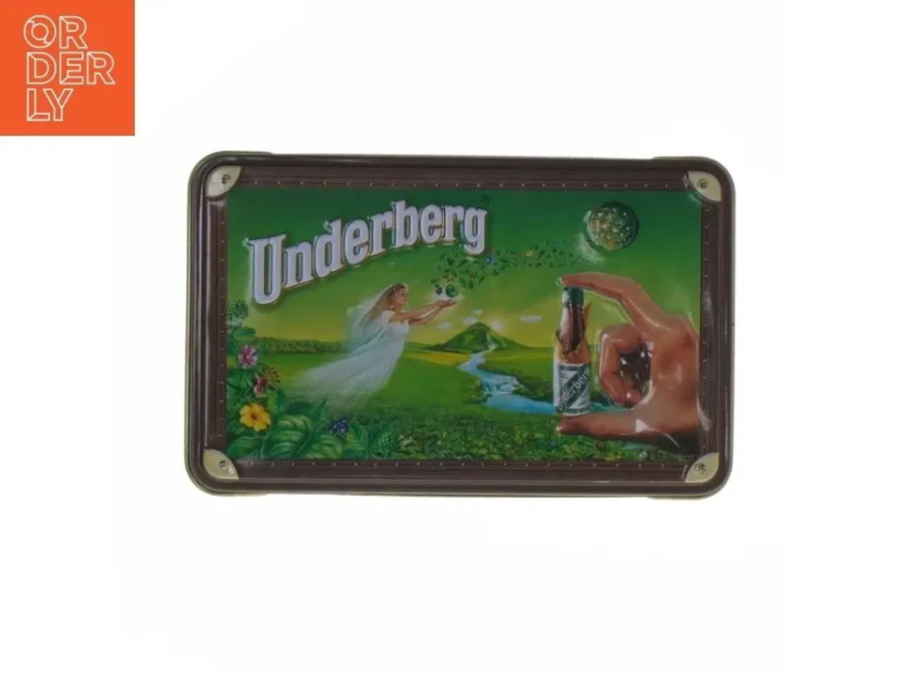 Billede 2 - Underberg metalæske fra Underberg (str. 14,5x1,5 cm)