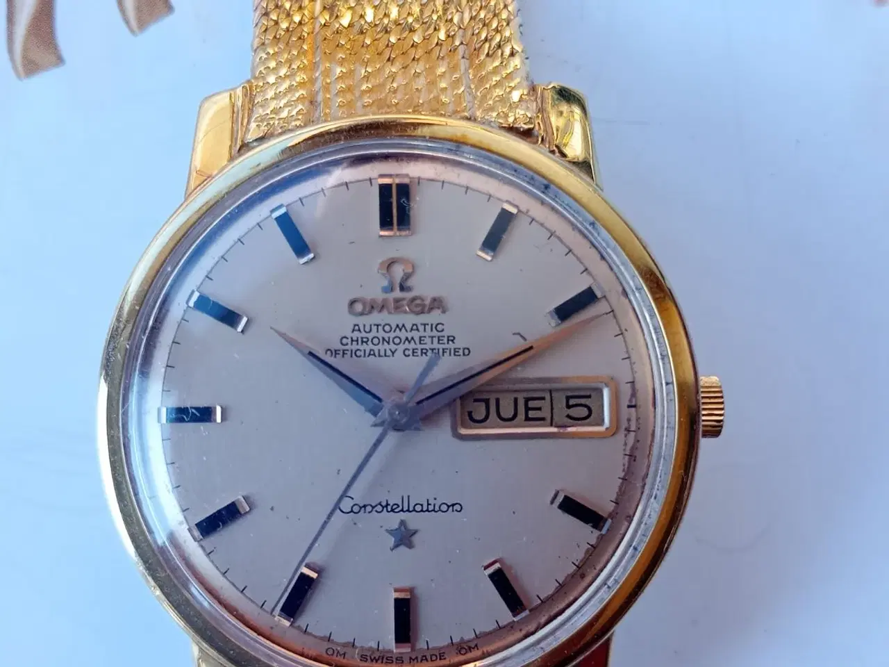 Billede 1 - OMEGA Constellation schweizisk ur i 18 karat guld