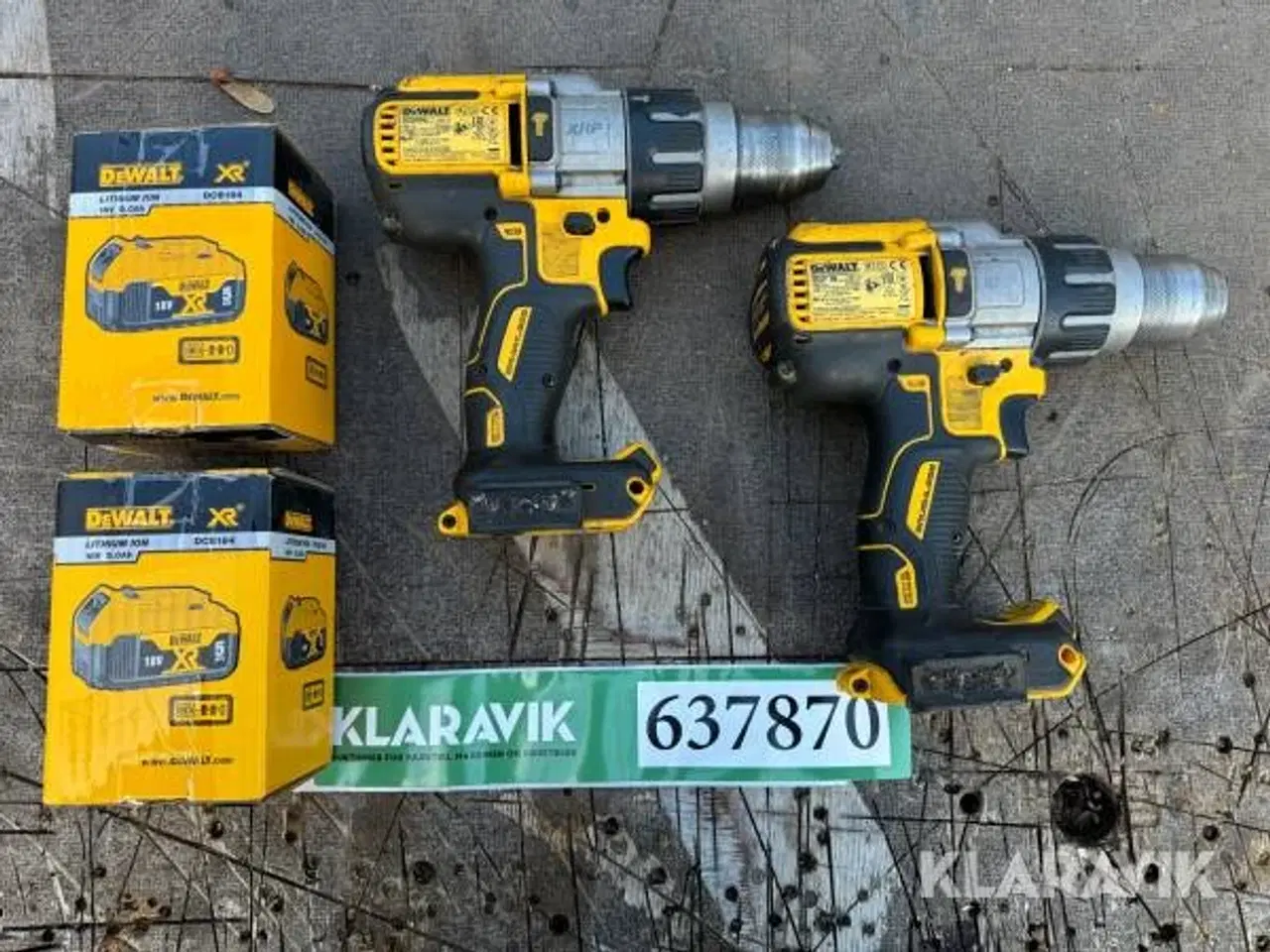 Billede 1 - Slagboremaskiner Dewalt DCD996 Brushless XRP 2 sty