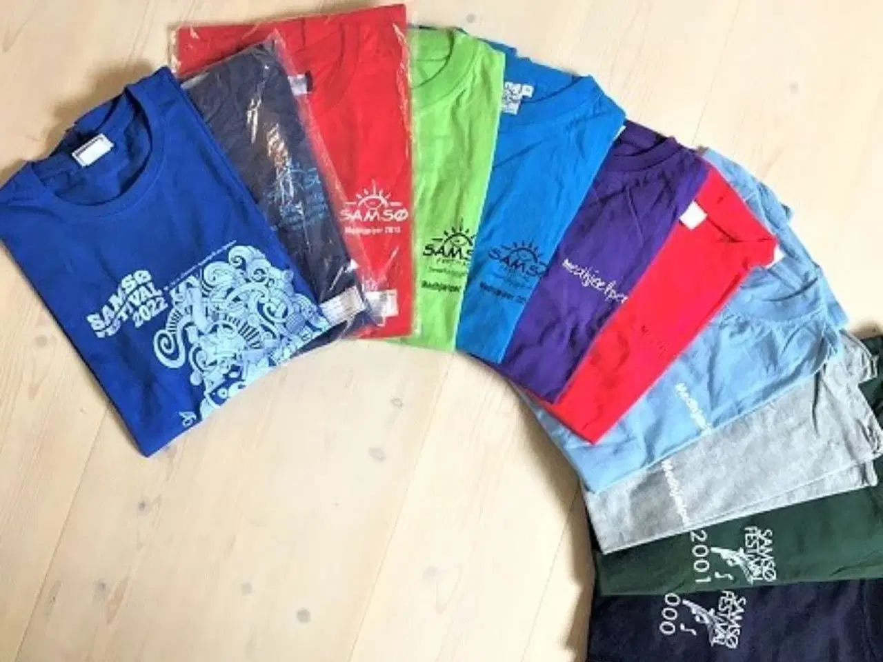 Billede 4 - T-shirts fra Samsø. 9 forskellige farver.