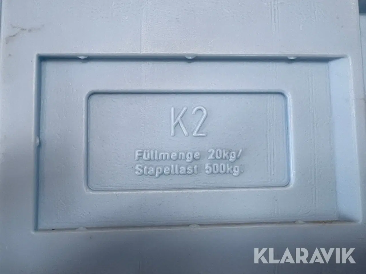 Billede 6 - Plastik folde kasser 35 styk