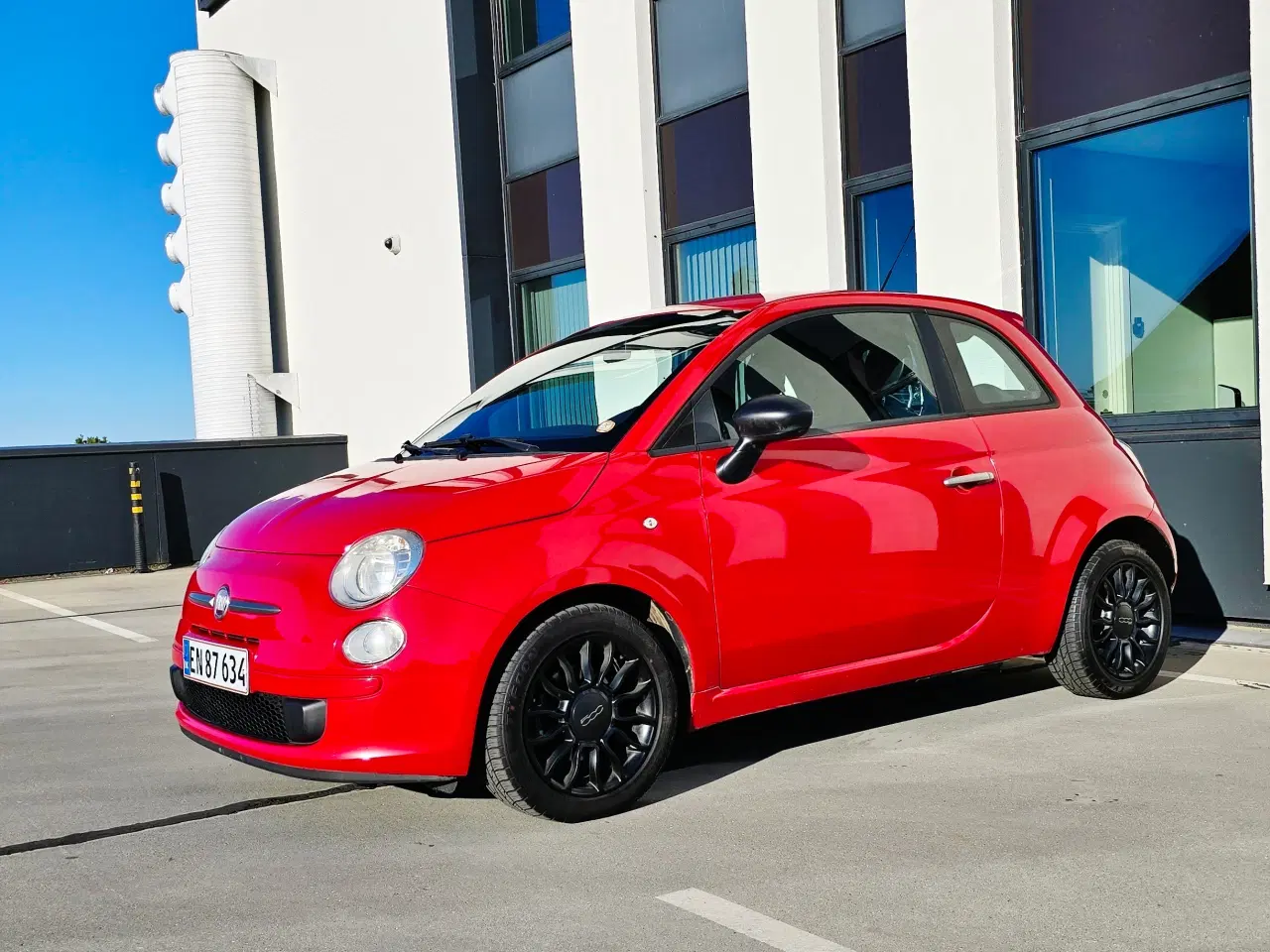 Billede 4 - Flot flot Fiat 500 Turbo - lav km og nysynet