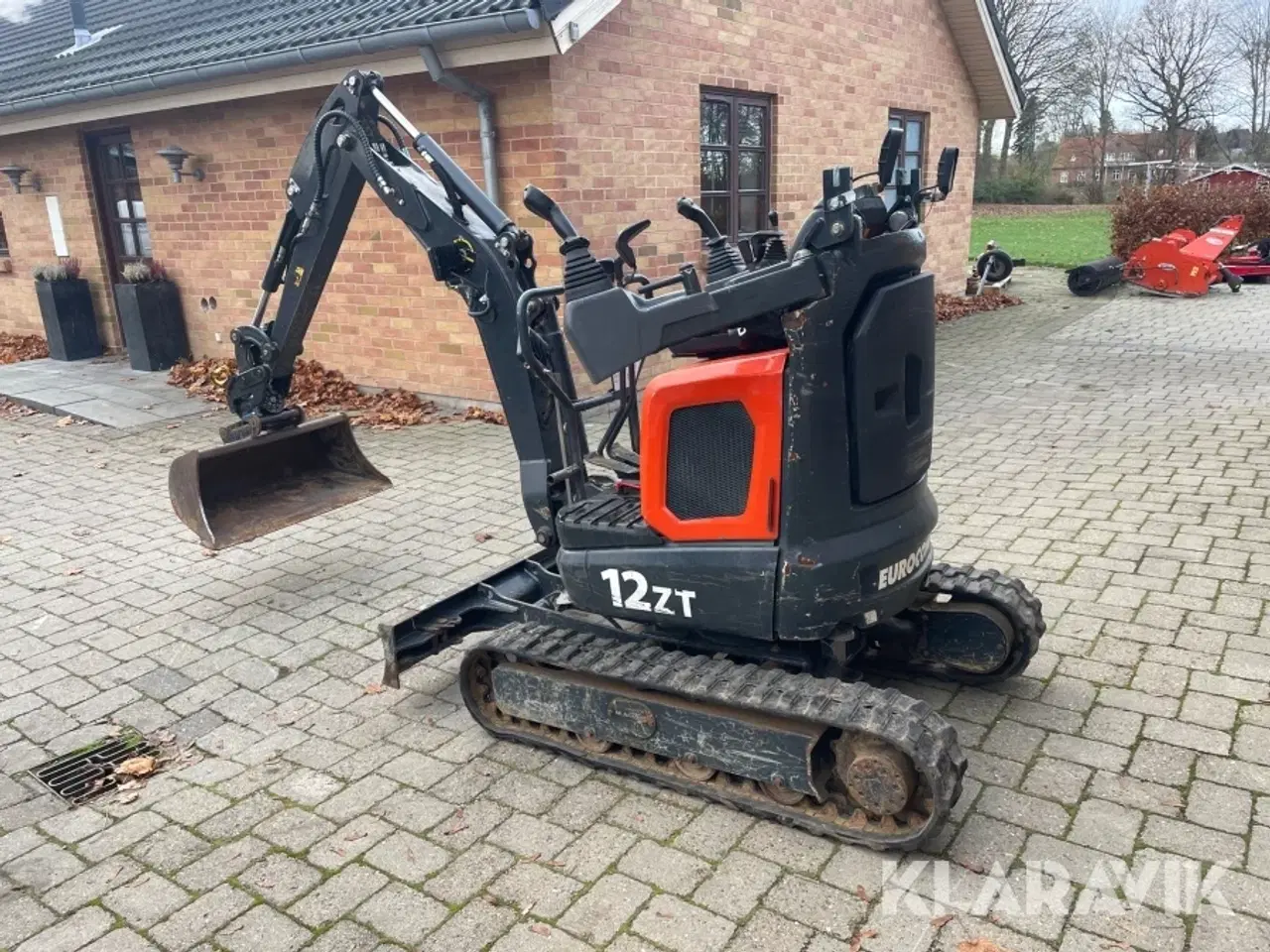 Billede 7 - Gravemaskine Eurocomach 12ZT med compacttilt