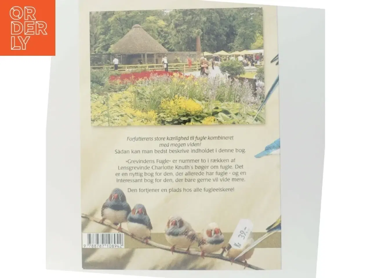 Billede 3 - Grevindens fugle : fortalt af hende selv af Charlotte Knuth (Bog)