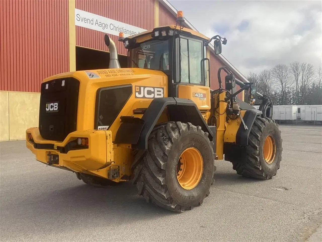 Billede 2 - JCB 435S Agri inkl vægt og centralsmøring