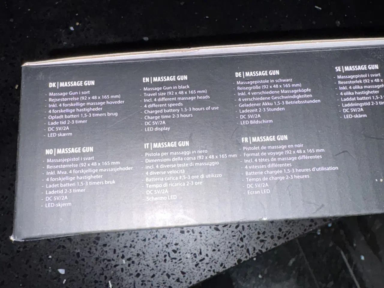 Billede 3 - NY Massagepistol m/ 4 massagehoveder.