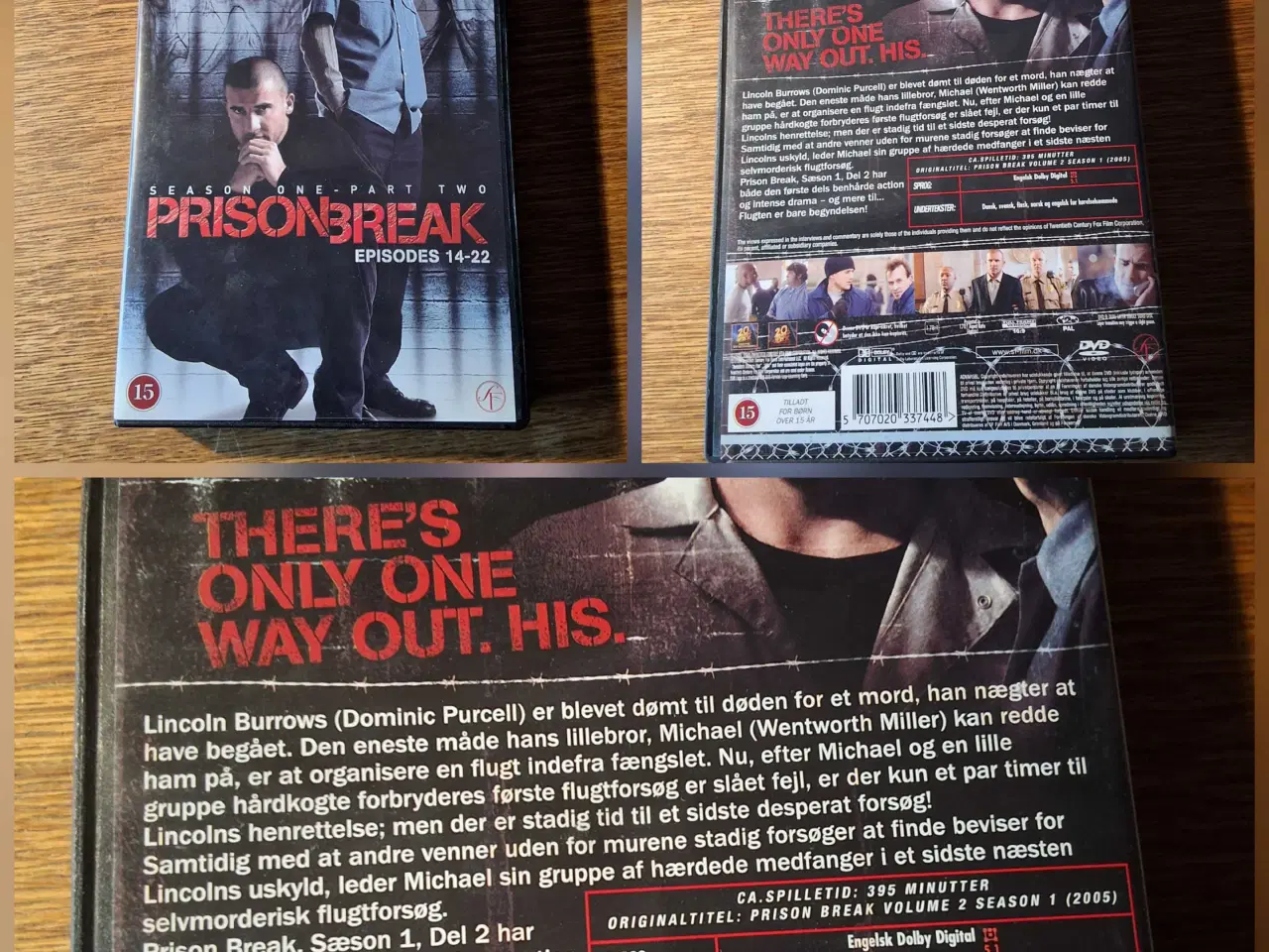 Billede 3 - PRISONBREAK, 1-4 - Drama. 55 timer. DVD 23discs.