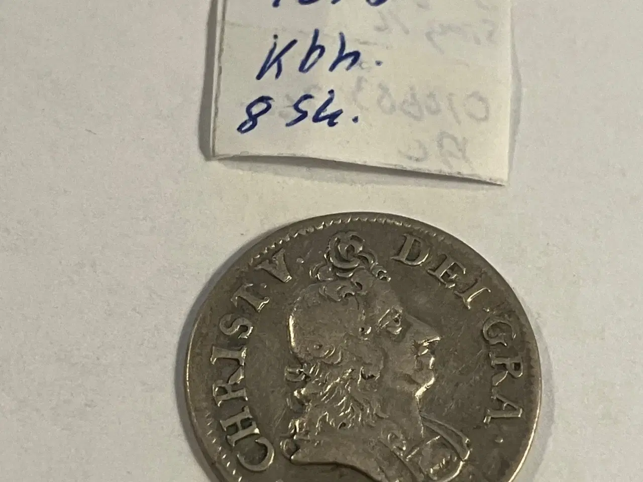 Billede 2 - 8 Skilling 1695 Danmark