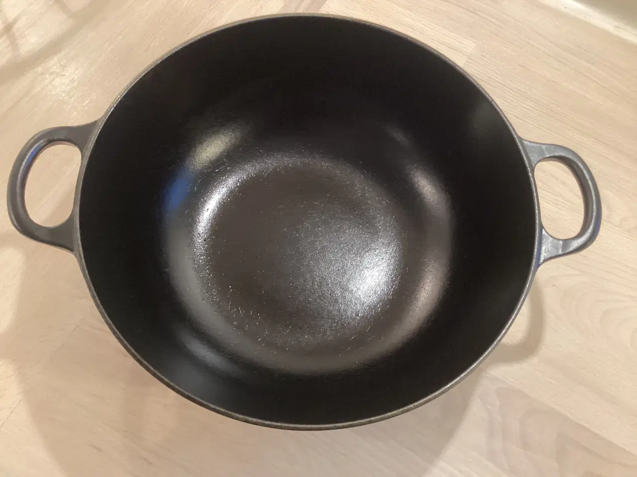 Billede 3 - Fin sort Le Creuset støbejerns stegegryde m. Låg