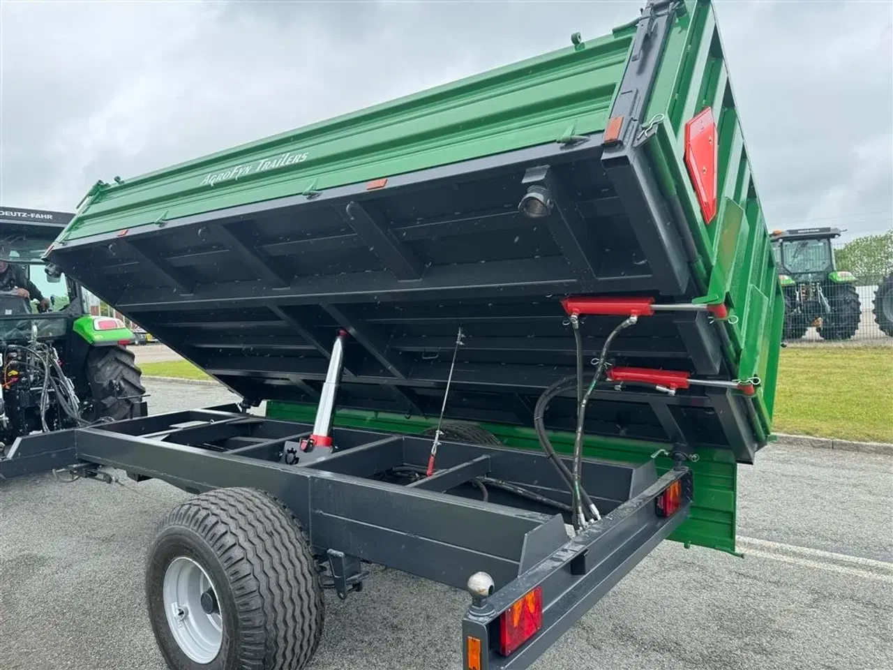 Billede 16 - Agrofyn Trailers 6 tons Multipurpose Maskintrailer med sidetip