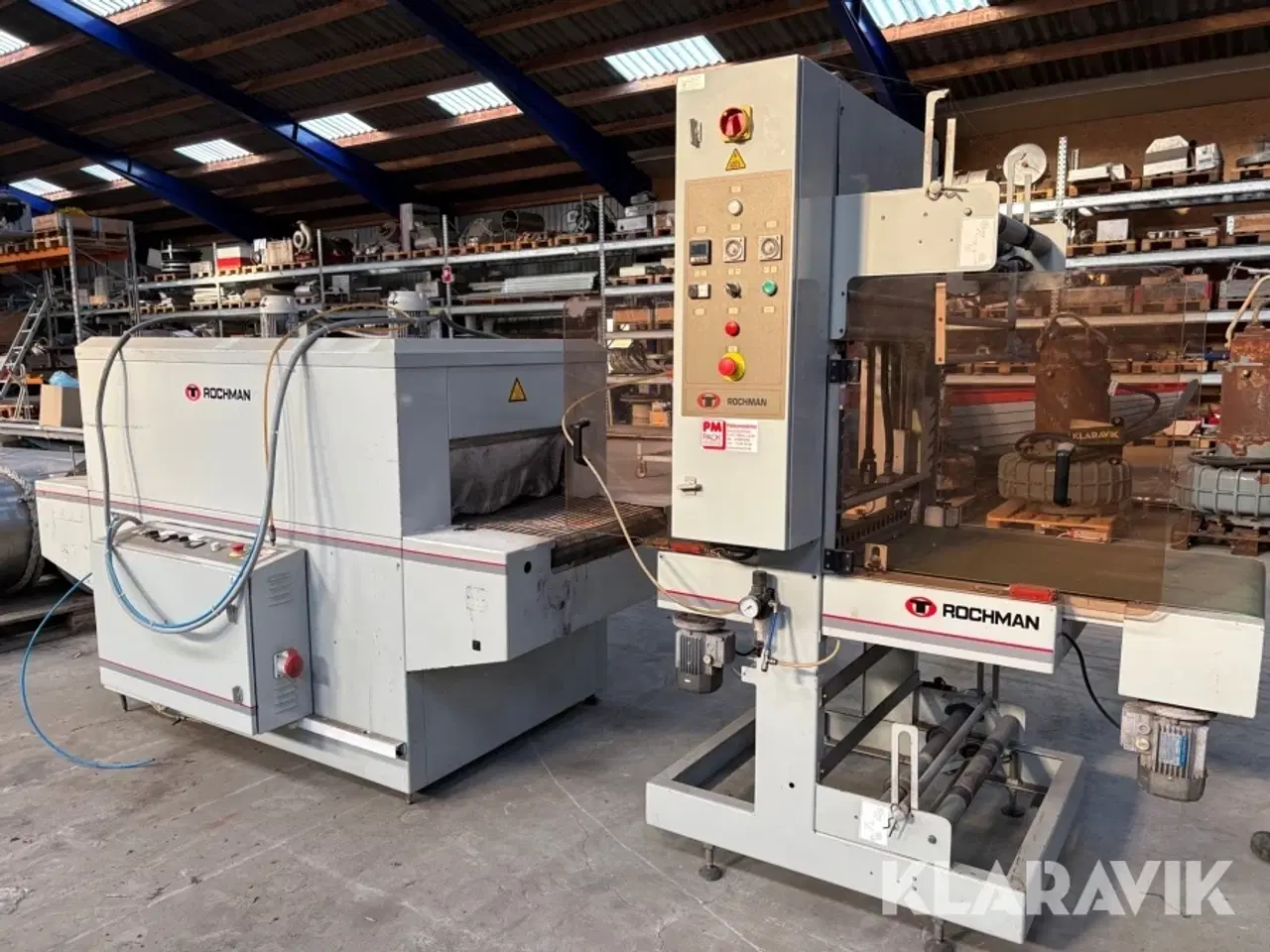 Billede 3 - Komplet semi-automatisk krympefoliesæt Rochman