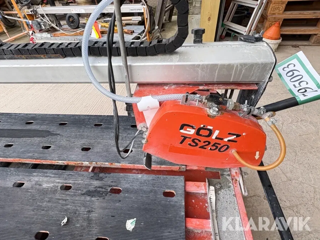 Billede 9 - Fliseskærer på bord Gölz TS250