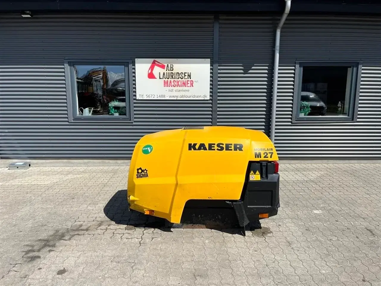 Billede 1 - Kaeser M27 mobilkompressor kun kørt 214timer