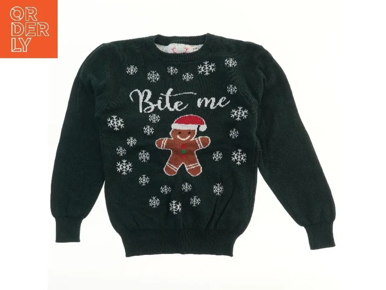 Billede 1 - Julesweater med tekst og motiver (str. 140)