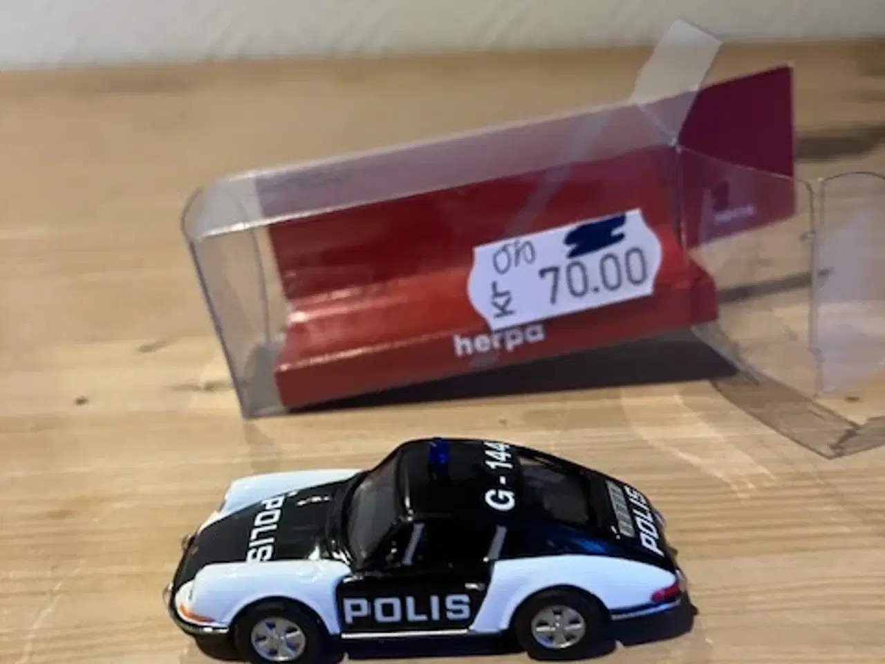 Billede 1 - Herpa Polis Porche 911 Let Brugt 1:87 H0 Ly brugt 