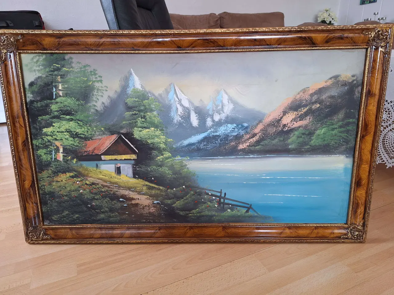 Billede 3 - Antikke malerier 100 x 60 cm