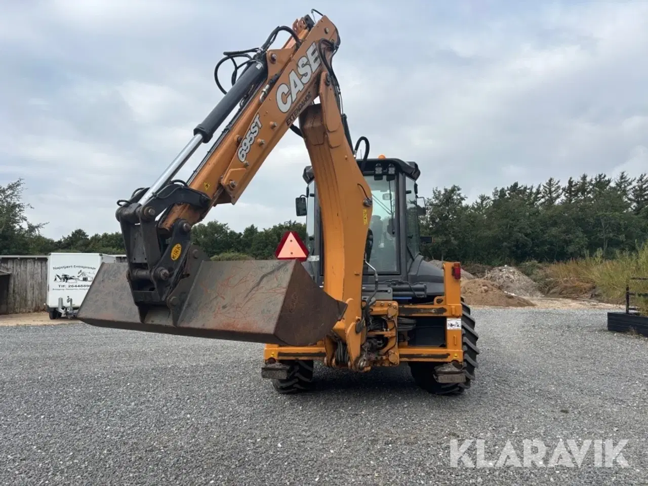 Billede 5 - Rendegraver Case 695ST med tilbehør