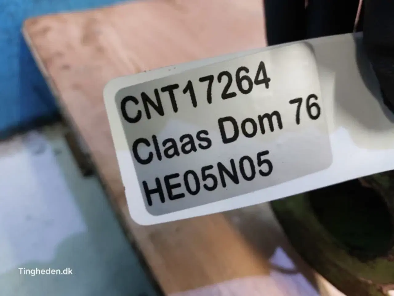 Billede 10 - Claas Dominator 76 Beskyttelsesrør 0006035962