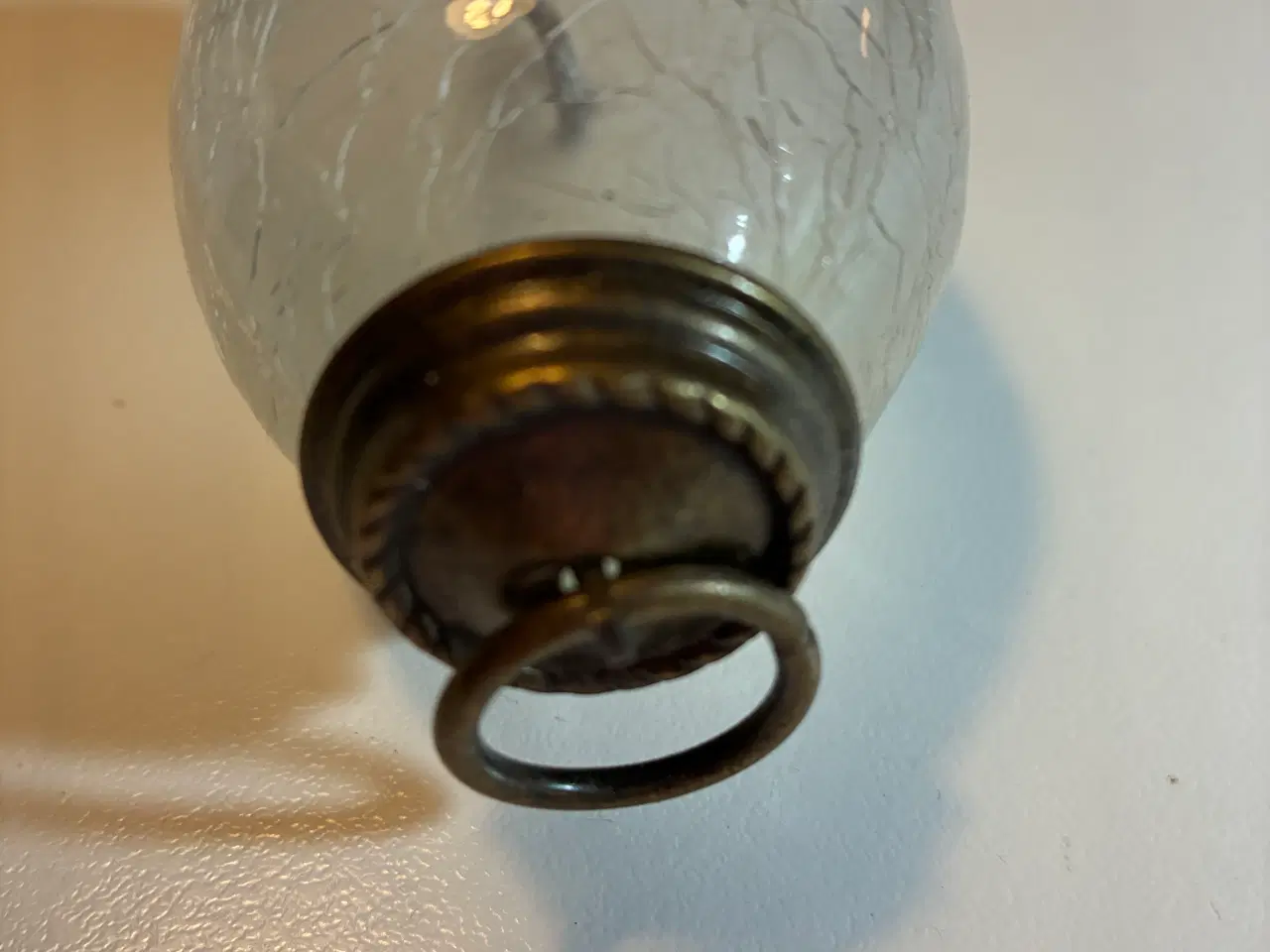 Billede 2 - Glasæg marmorfinish Til ophæng