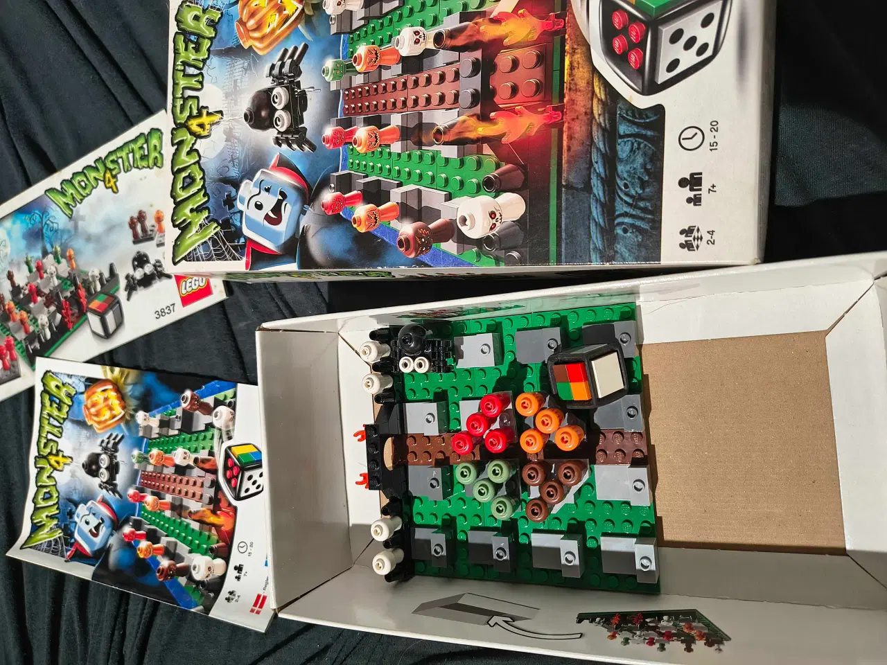 Billede 3 - LEGO Monster 4 (3837) – Komplet brætspil