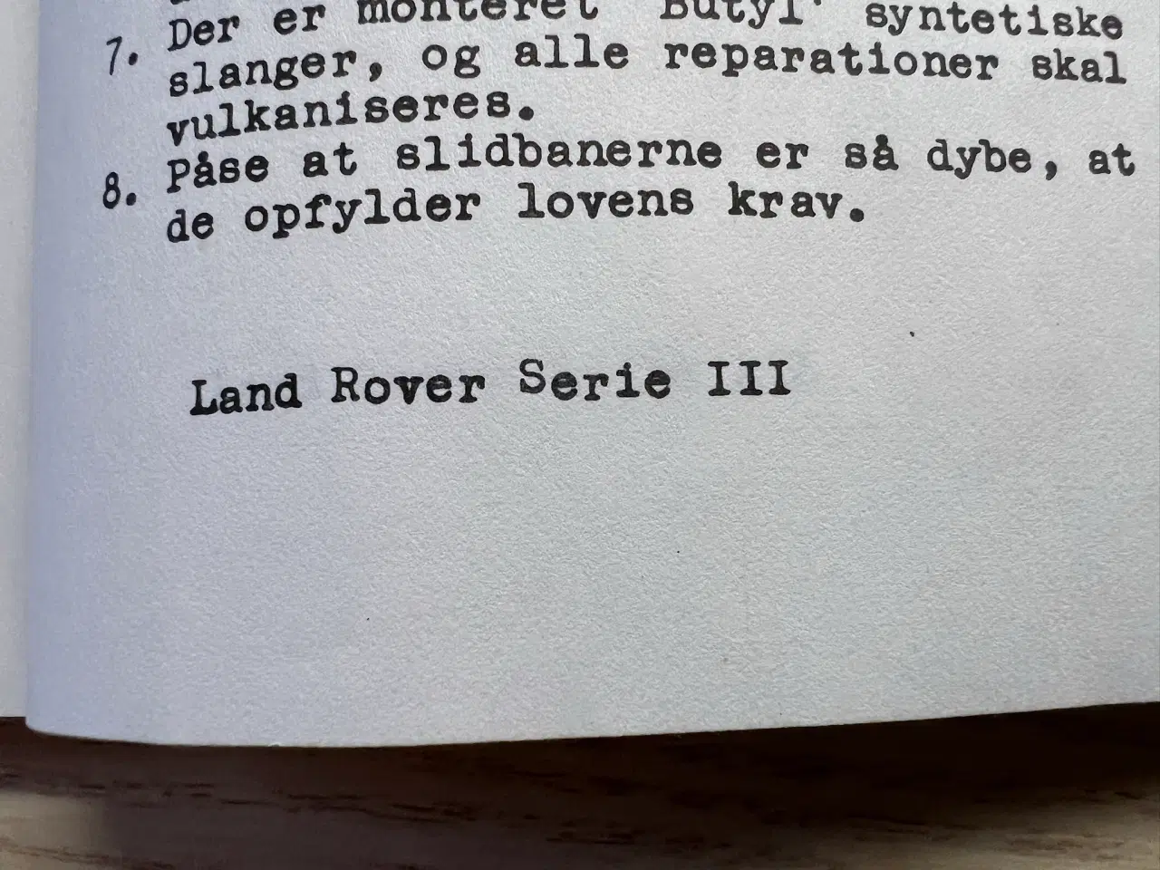 Billede 3 - Land Rover serie 3 værksteds håndbog