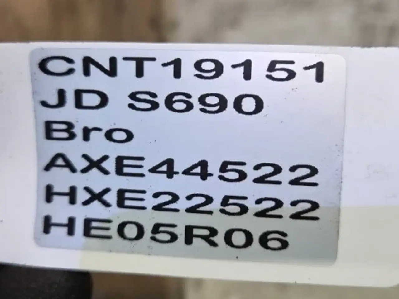 Billede 12 - John Deere S690 Bro AXE44522