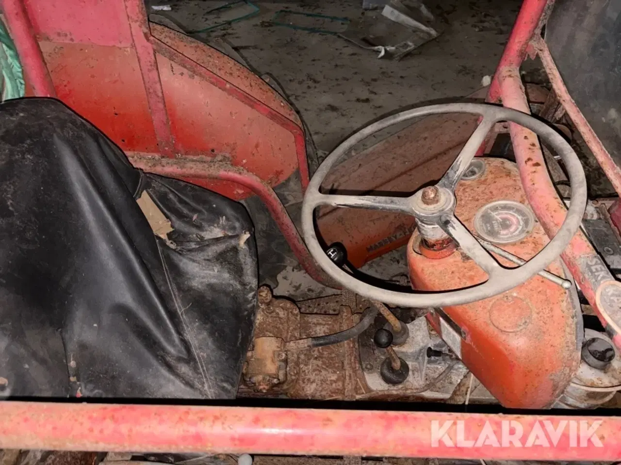 Billede 10 - Veterantraktor Massey-Ferguson 35 med frontlæsser og redskaber