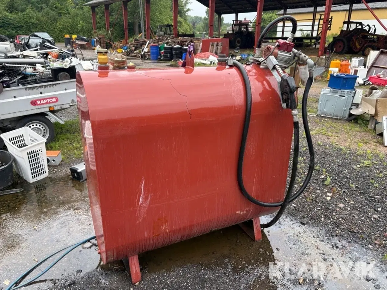 Billede 3 - Dieseltank KN Smede Og Beholderfabrik C3A 1200L
