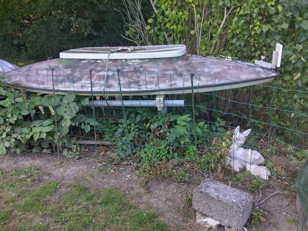 Billede 2 - Randers Jagt Bobbel med låg Motor beslag Camo Net