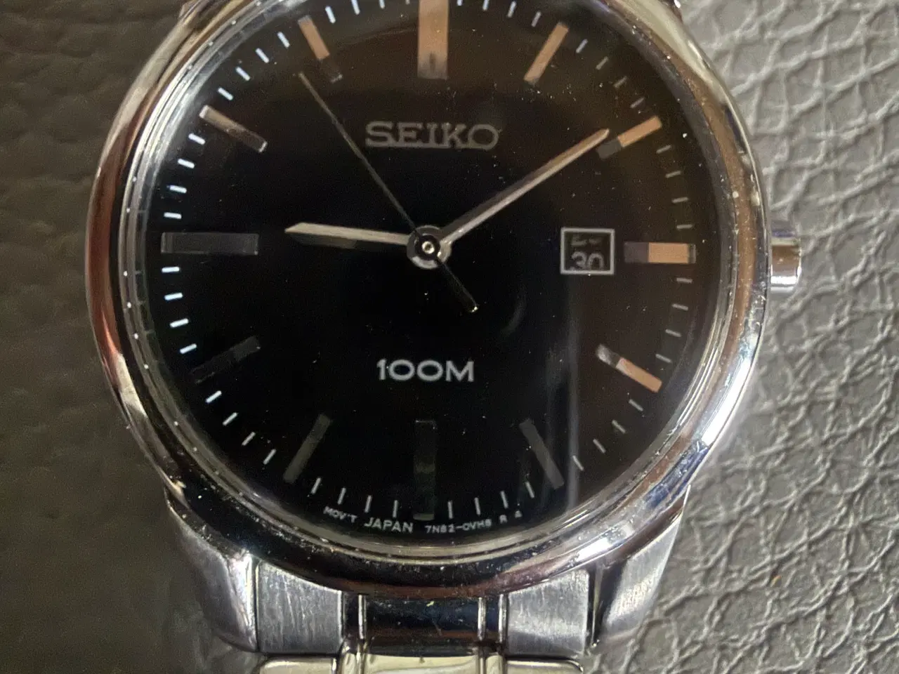 Billede 1 - Seiko SXDC27P1 Dameur Rustfrit Stål Sort Skive