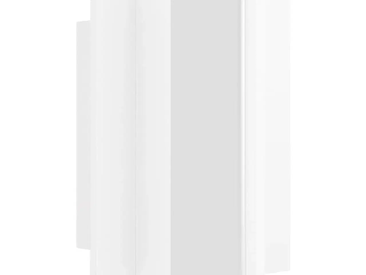 Billede 11 - Badeværelsesskab med LED-lys 40x12x45 cm akryl hvid