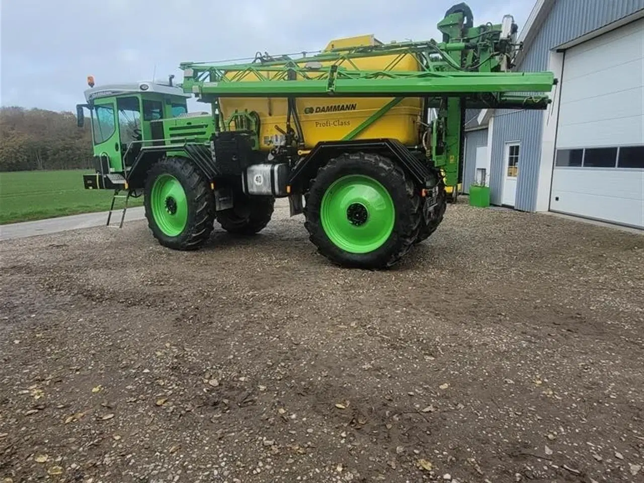 Billede 2 - Dammann DT 2500 6000 l tank, 24 m bom