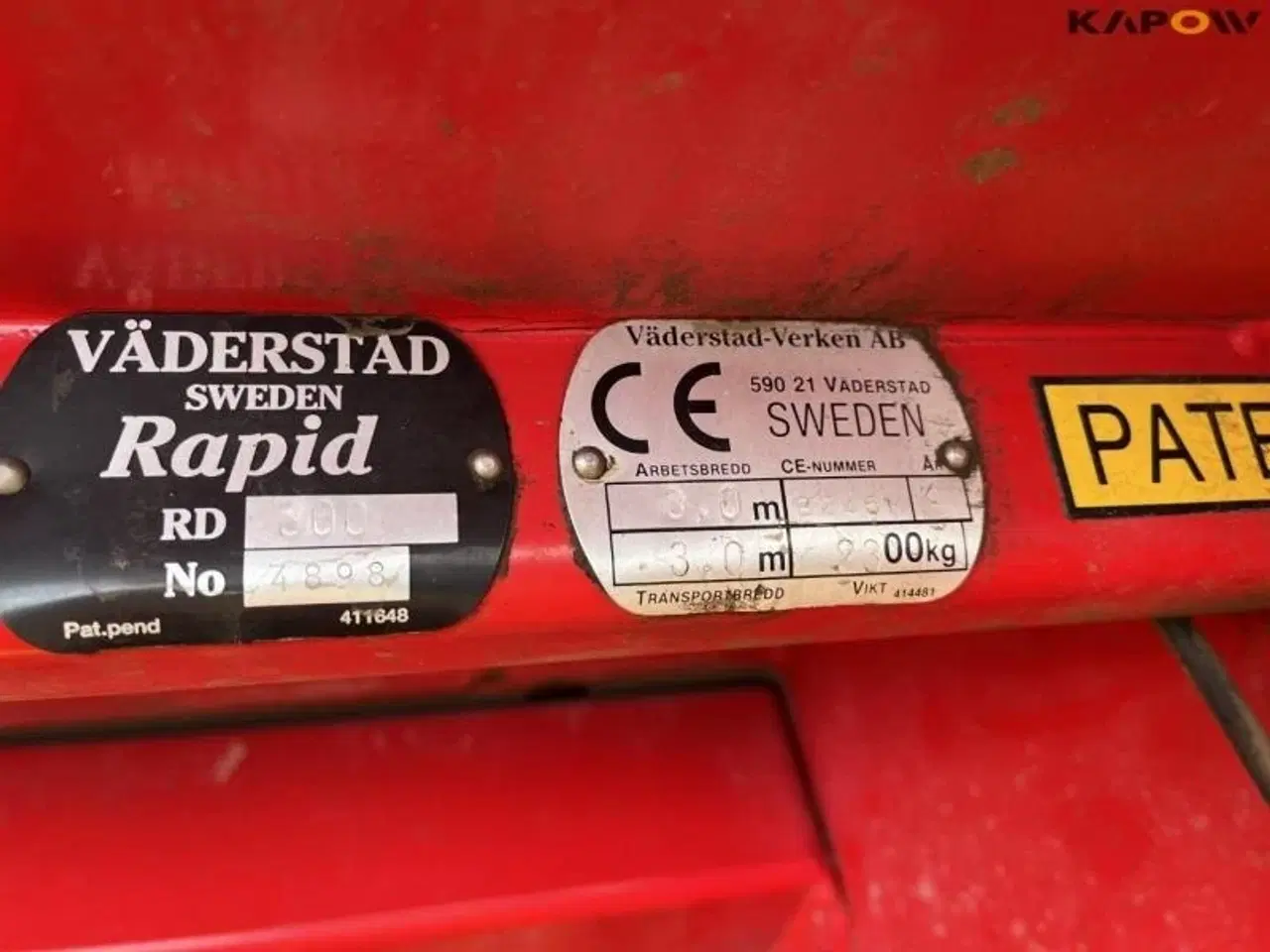 Billede 9 - Väderstad Rapid 300S